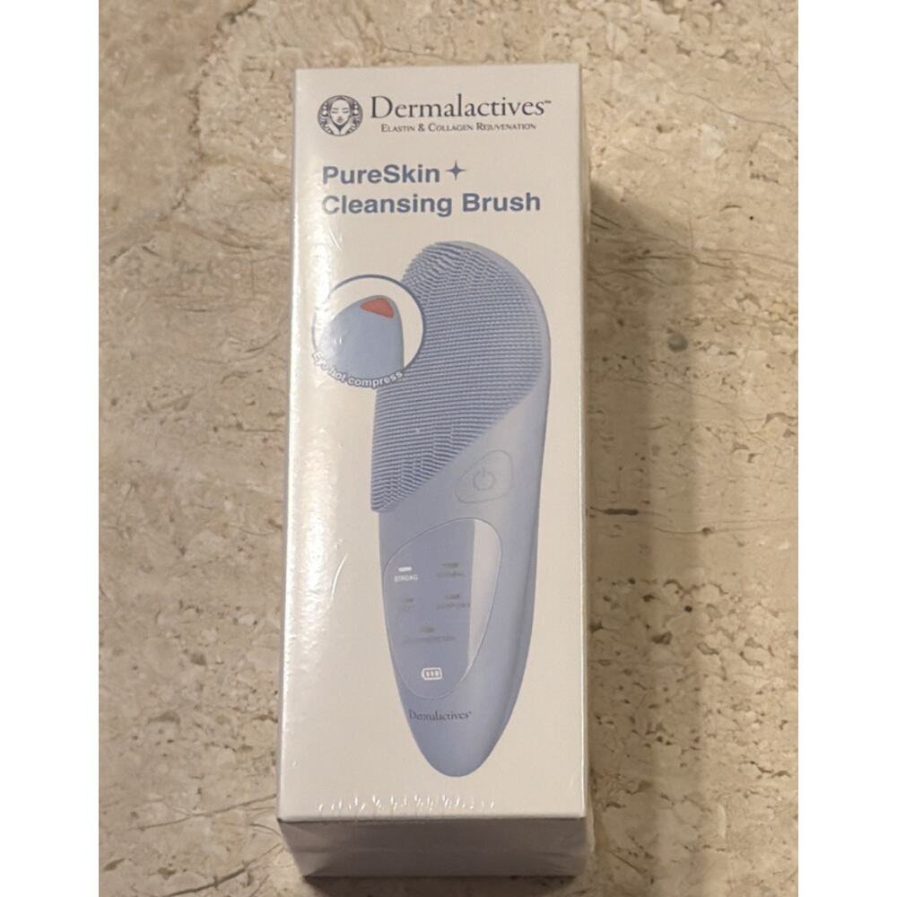 Dermalactives Electric Facial Brush White 5 Speeds Rechargeable, Retail $130